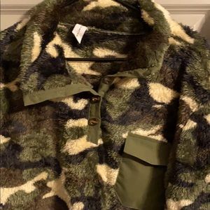 Camouflage pullover XL